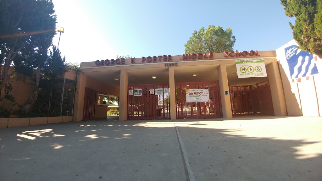 George K. Porter Middle School | 15960 Kingsbury St, Granada Hills, CA 91344, USA | Phone: (818) 920-2050