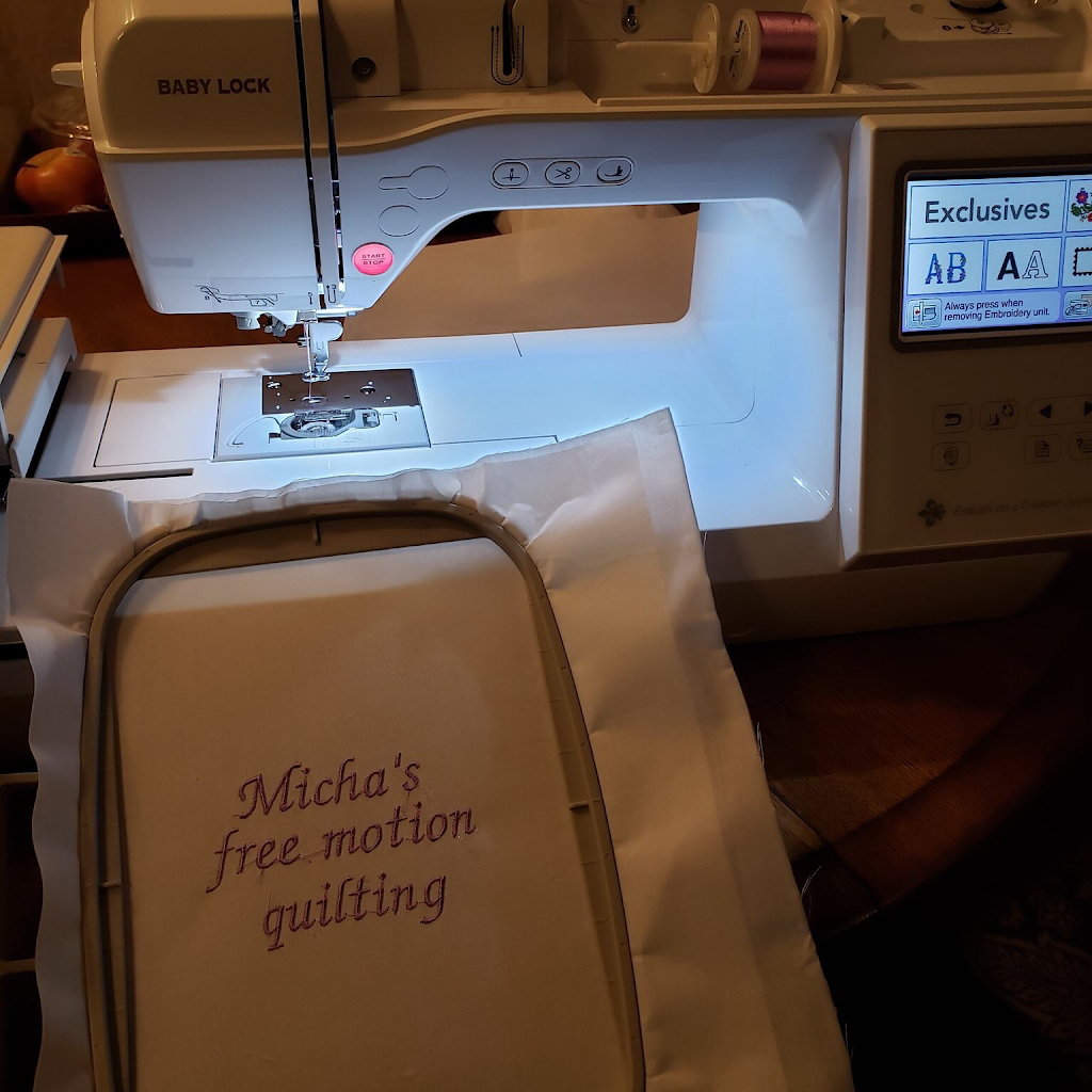 Micha’s Free Motion Quilting | 27 Dillman Dr Apt 1A, Council Bluffs, IA 51503, USA | Phone: (641) 420-5066