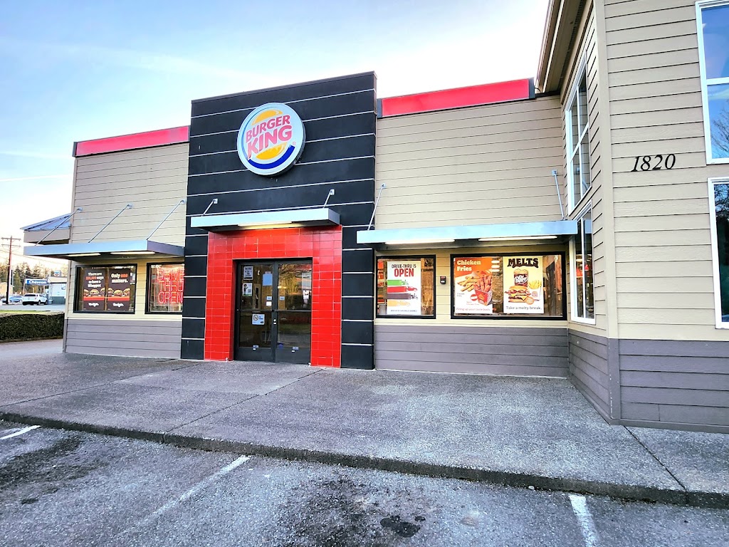 Burger King | 1820 S Lake Stevens Rd, Lake Stevens, WA 98258, USA | Phone: (425) 397-8357