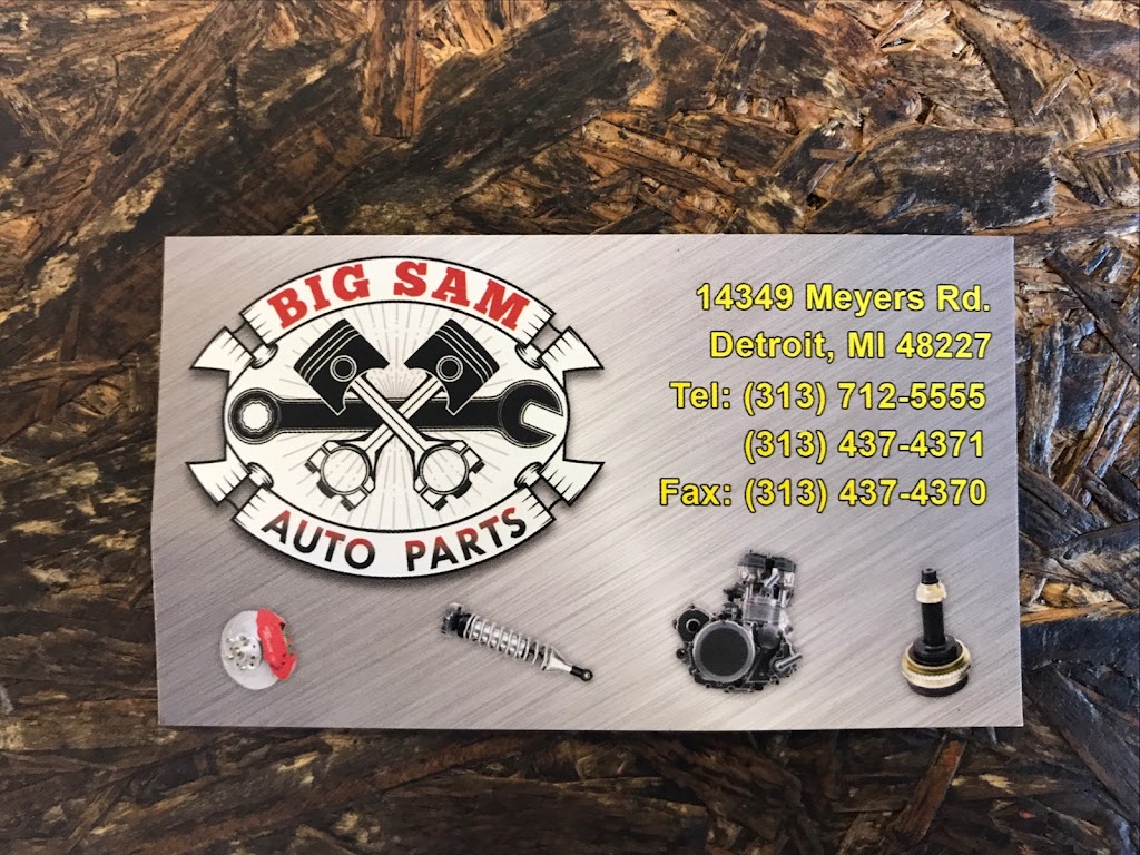 Big Sam Auto Parts | 14349 Meyers Rd, Detroit, MI 48227, USA | Phone: (313) 437-4371