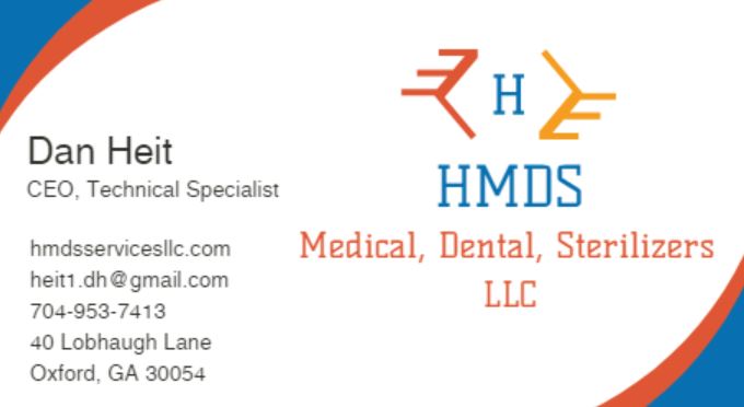 HMDS Medical Dental Sterilizers, LLC | 40 Lobhaugh Ln, Oxford, GA 30054, USA | Phone: (704) 953-7413
