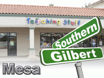 Teaching and Learning Stuff Mesa | 1356 S Gilbert Rd, Mesa, AZ 85204, USA | Phone: (480) 892-7705
