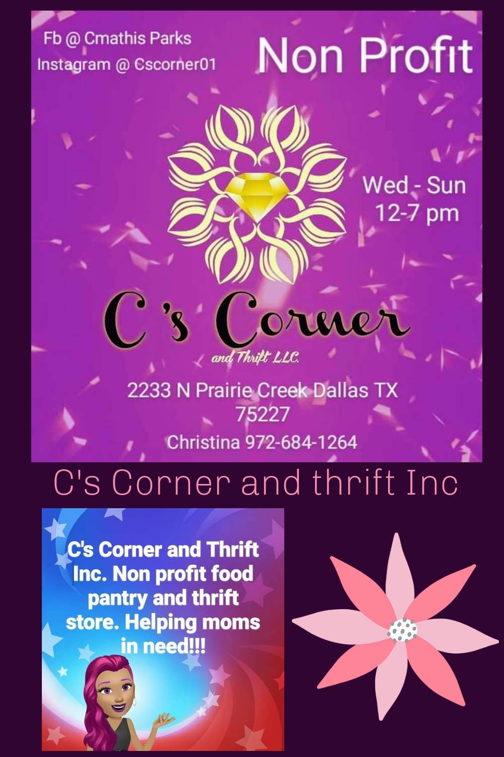 Cs Corner and Thrift | 2233 N Prairie Creek Rd, Dallas, TX 75227, USA | Phone: (972) 684-1264