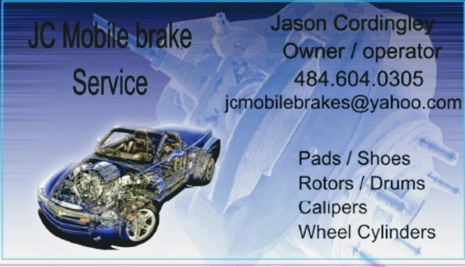 JC Mobile Brake Service | West Chester Pike, West Chester, PA 19382, USA | Phone: (484) 604-0305