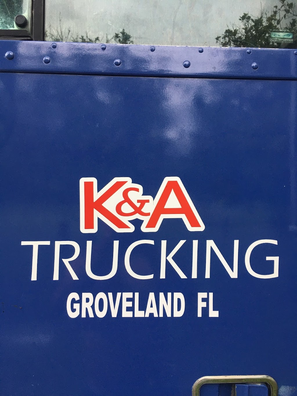 K&A Trucking inc | 6348 Metz Rd, Groveland, FL 34736, USA | Phone: (352) 345-0268