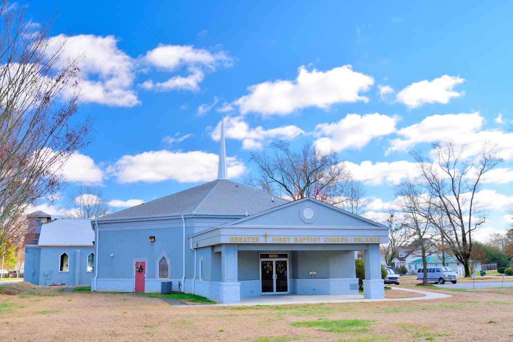 Greater First Baptist Church Orlando | 600 Factory St, Suffolk, VA 23434, USA | Phone: (757) 539-0032