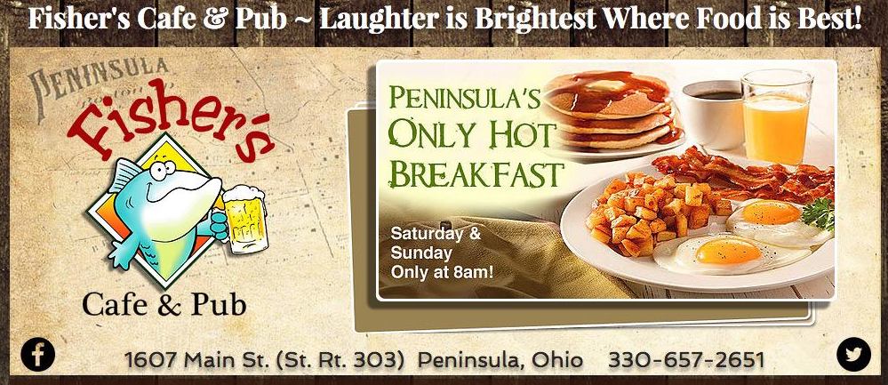 Fishers | 1607 Main Street St, OH-303, Peninsula, OH 44264, USA | Phone: (330) 657-2651