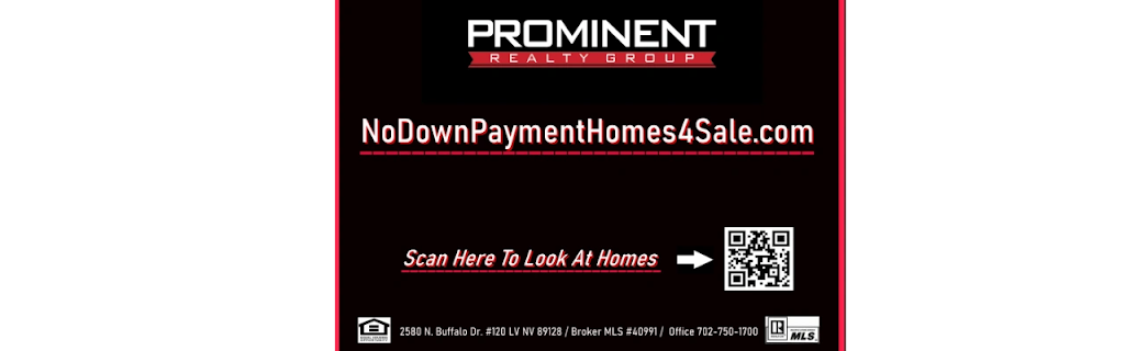 Prominent Realty Group LLC | 2580 N Buffalo Dr #120, Las Vegas, NV 89128, USA | Phone: (702) 750-1700