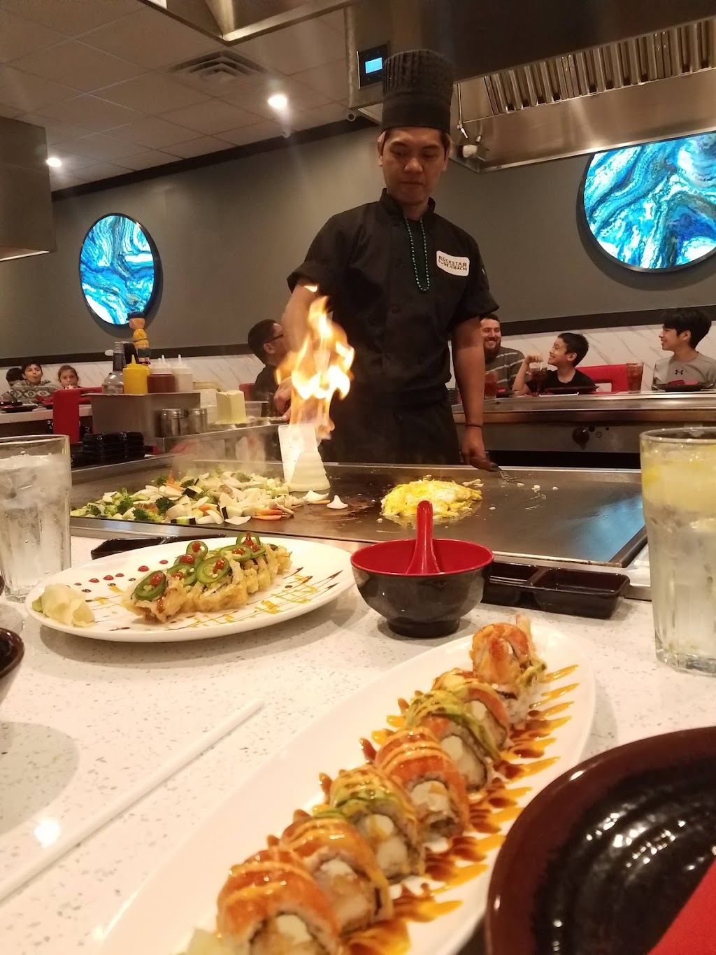 Rock Star Sushi and Hibachi | 4101 Interstate Hwy 69 Access Rd STE B5 Five Points Shopping Center, Corpus Christi, TX 78410 | Phone: (361) 504-4221