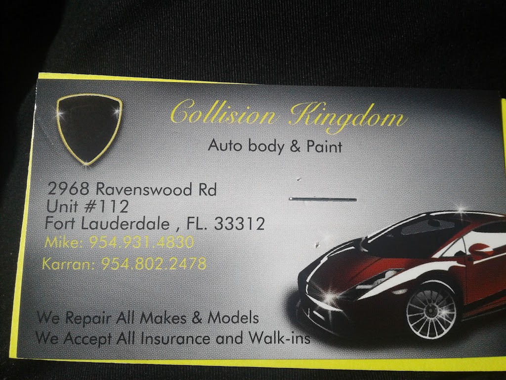 Collision Kingdom | 2968-3000 Ravenswood Rd, Fort Lauderdale, FL 33312, USA | Phone: (954) 931-4830