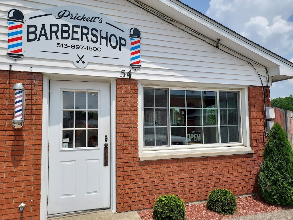 Pricketts Barber Shop | 54 S Marvin Ln, Waynesville, OH 45068, USA | Phone: (513) 897-1500