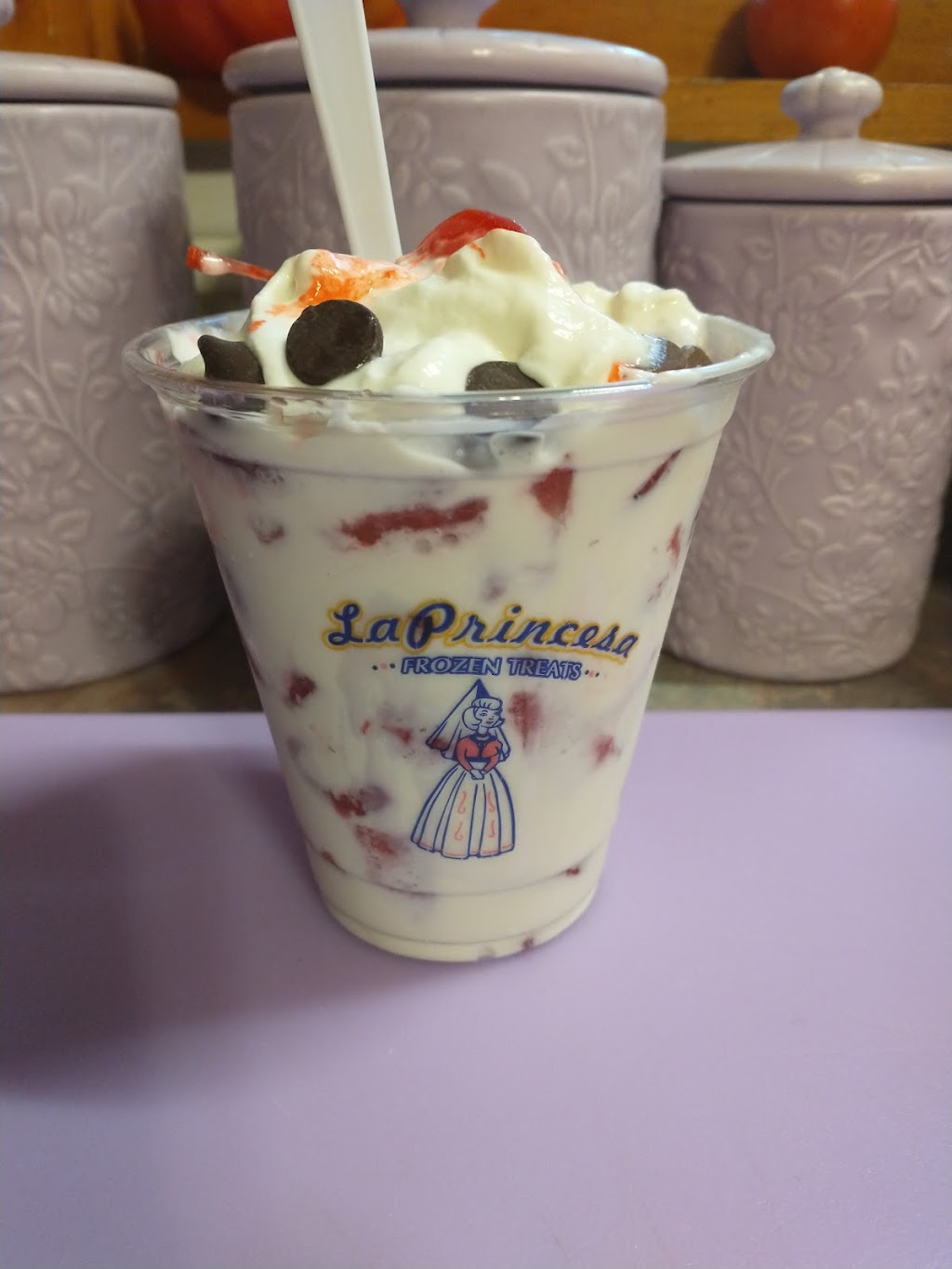 La Princesa Frozen Treats | 9 E W Clemmonsville Rd, Winston-Salem, NC 27127, USA | Phone: (336) 771-3070