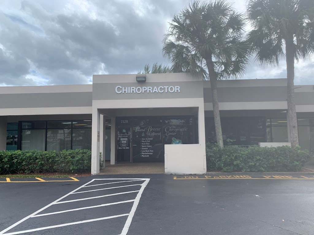 Island Breeze Chiropractic and Wellness Center | 7128 W McNab Rd, Tamarac, FL 33321, USA | Phone: (954) 720-3002