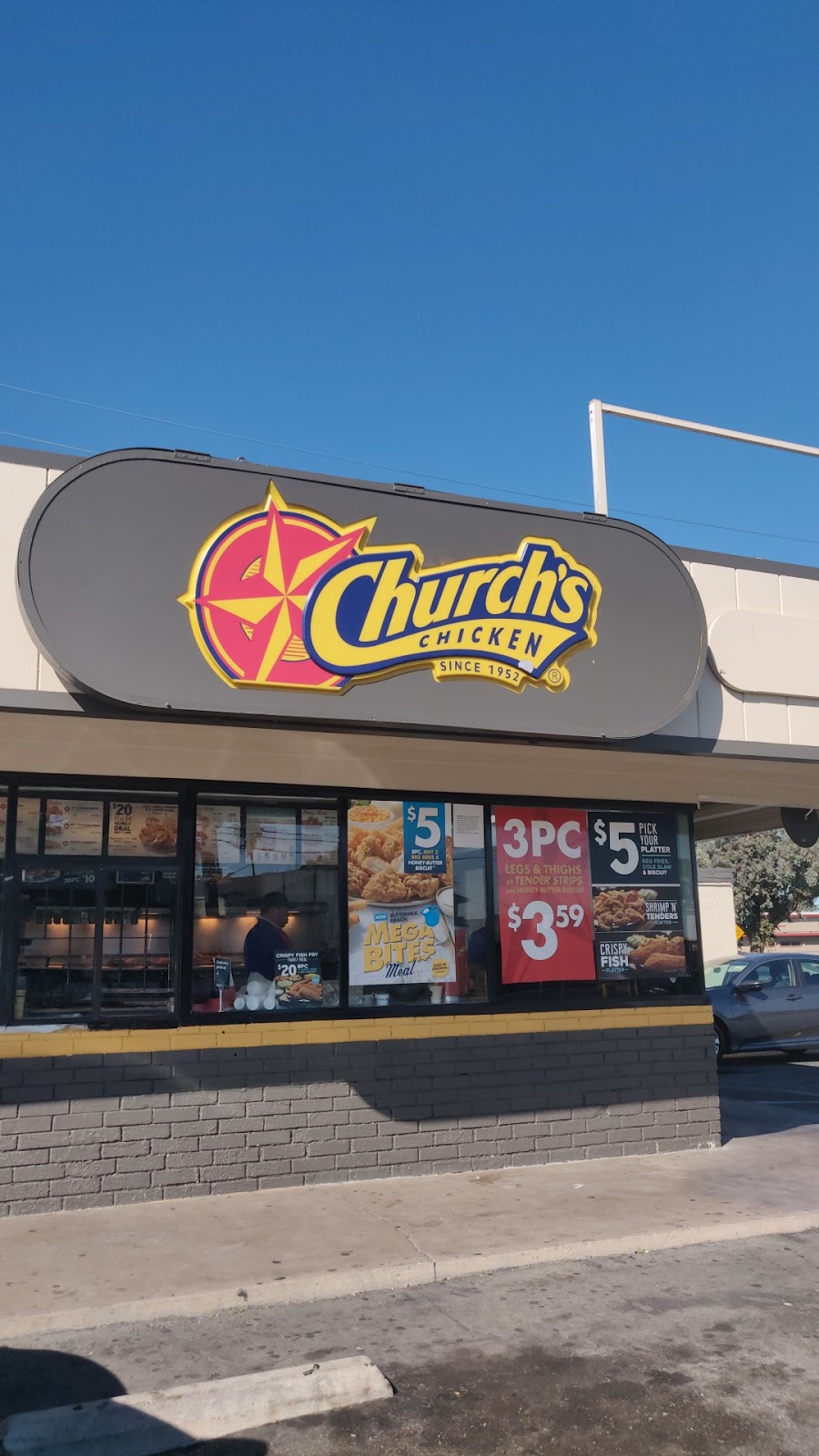 Churchs Texas Chicken | 217 N Central Ave, Compton, CA 90220, USA | Phone: (310) 637-6689