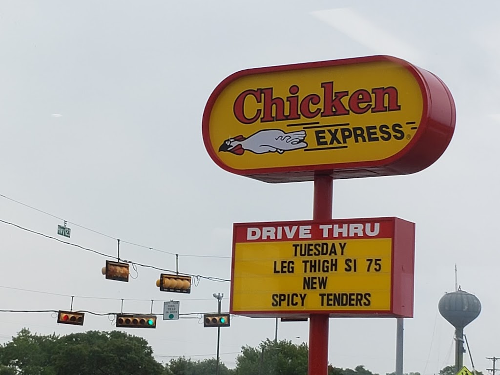 Chicken Express | 1256 Texas Hwy 123, San Marcos, TX 78666, USA | Phone: (512) 392-0888