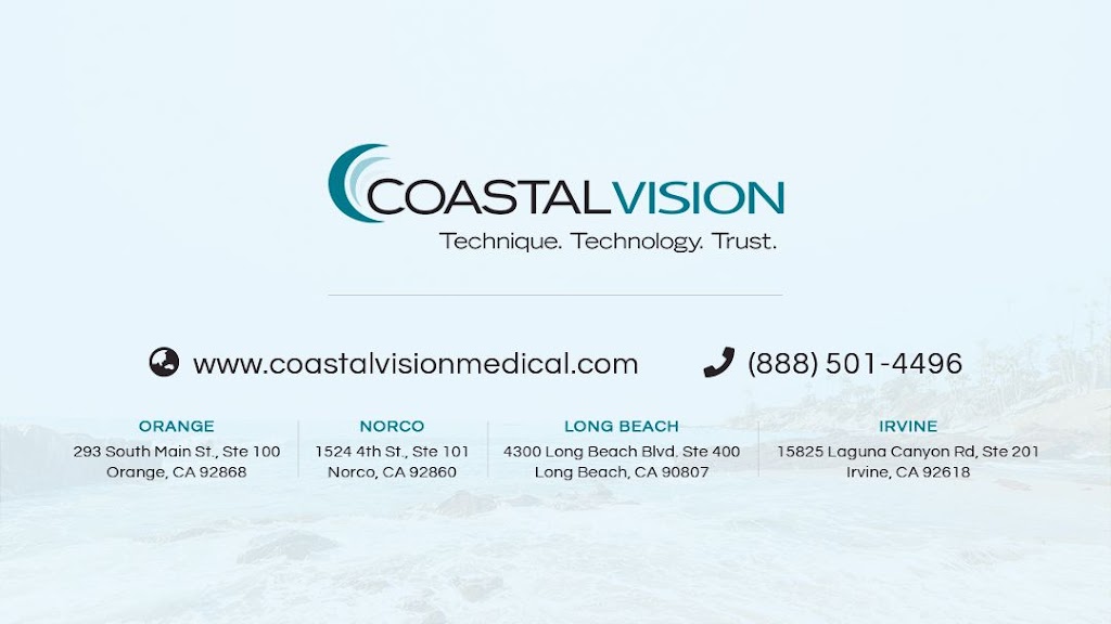 Coastal Vision Medical Group | 15825 Laguna Canyon Rd STE 201, Irvine, CA 92618, USA | Phone: (888) 501-4496