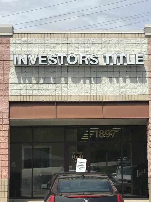 Investors Title Company | 1897 Richardson Rd, Arnold, MO 63010, USA | Phone: (636) 296-3065