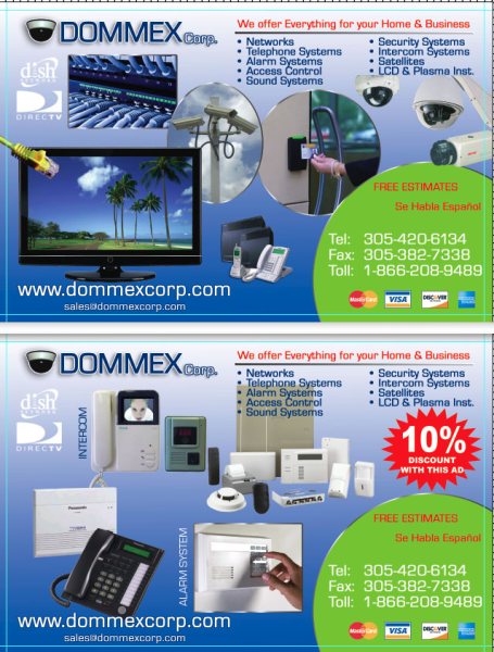 Dommex Corp | 16106 SW 147th St, Miami, FL 33196, USA | Phone: (305) 420-6134