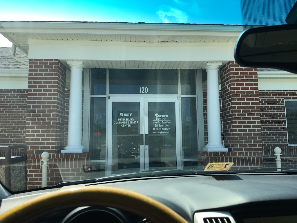 Virginia Department of Motor Vehicles | 120 Wagner Rd, Petersburg, VA 23805, USA | Phone: (804) 497-7100