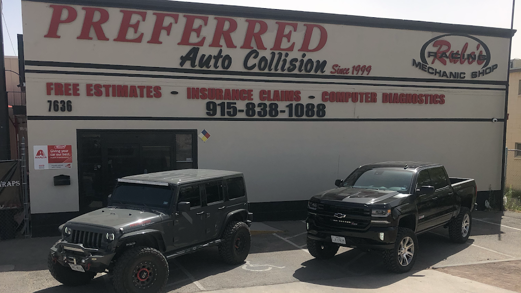 Preferred Auto Collision | 7636 Gateway Blvd E, El Paso, TX 79915, USA | Phone: (915) 838-1088