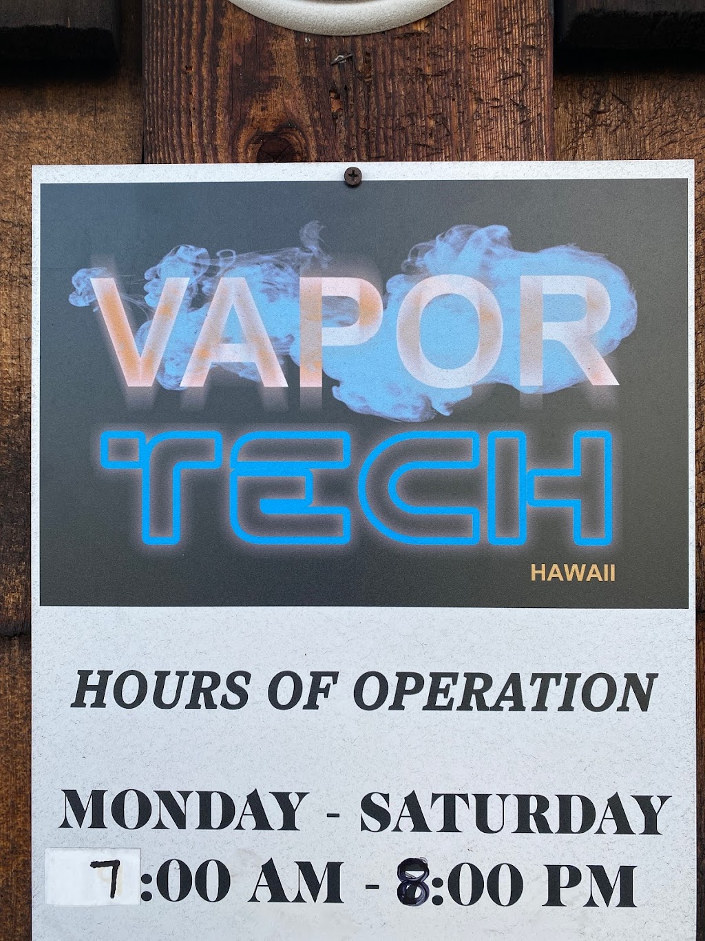 Vapor Tech Hawaii | 518 California Ave, Wahiawa, HI 96786, USA | Phone: (808) 622-2595