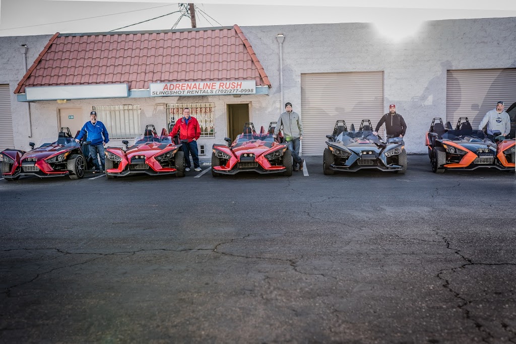 Adrenaline Rush Slingshot Rentals | 3111 S Valley View Blvd Suite D-101, Las Vegas, NV 89102, USA | Phone: (702) 277-0998