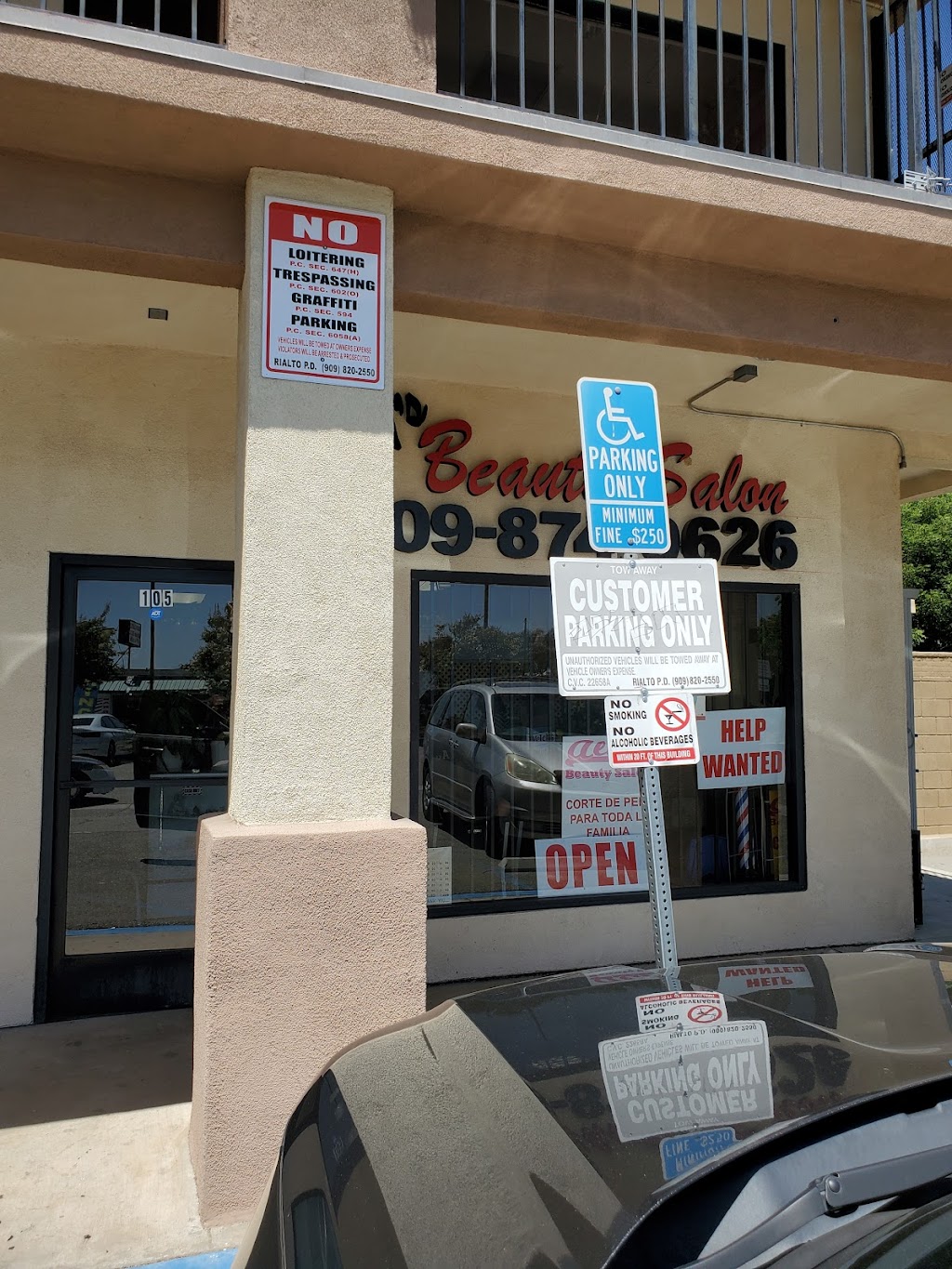 Alys Beauty Salon | 420 S Riverside Ave UNIT 105, Rialto, CA 92376, USA | Phone: (909) 874-0626