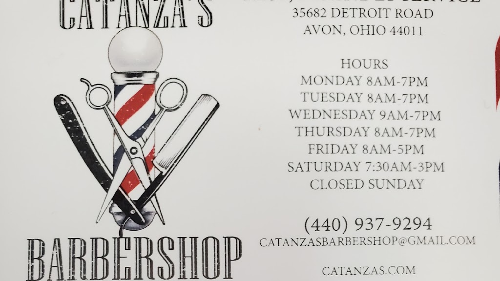 Catanzas Barber Shop | 35682 Detroit Rd, Avon, OH 44011, USA | Phone: (440) 937-9294