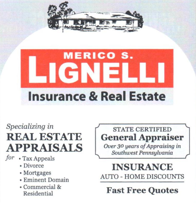 Merico S Lignelli Real Estate | 631 W Main St, Monongahela, PA 15063, USA | Phone: (724) 258-4141