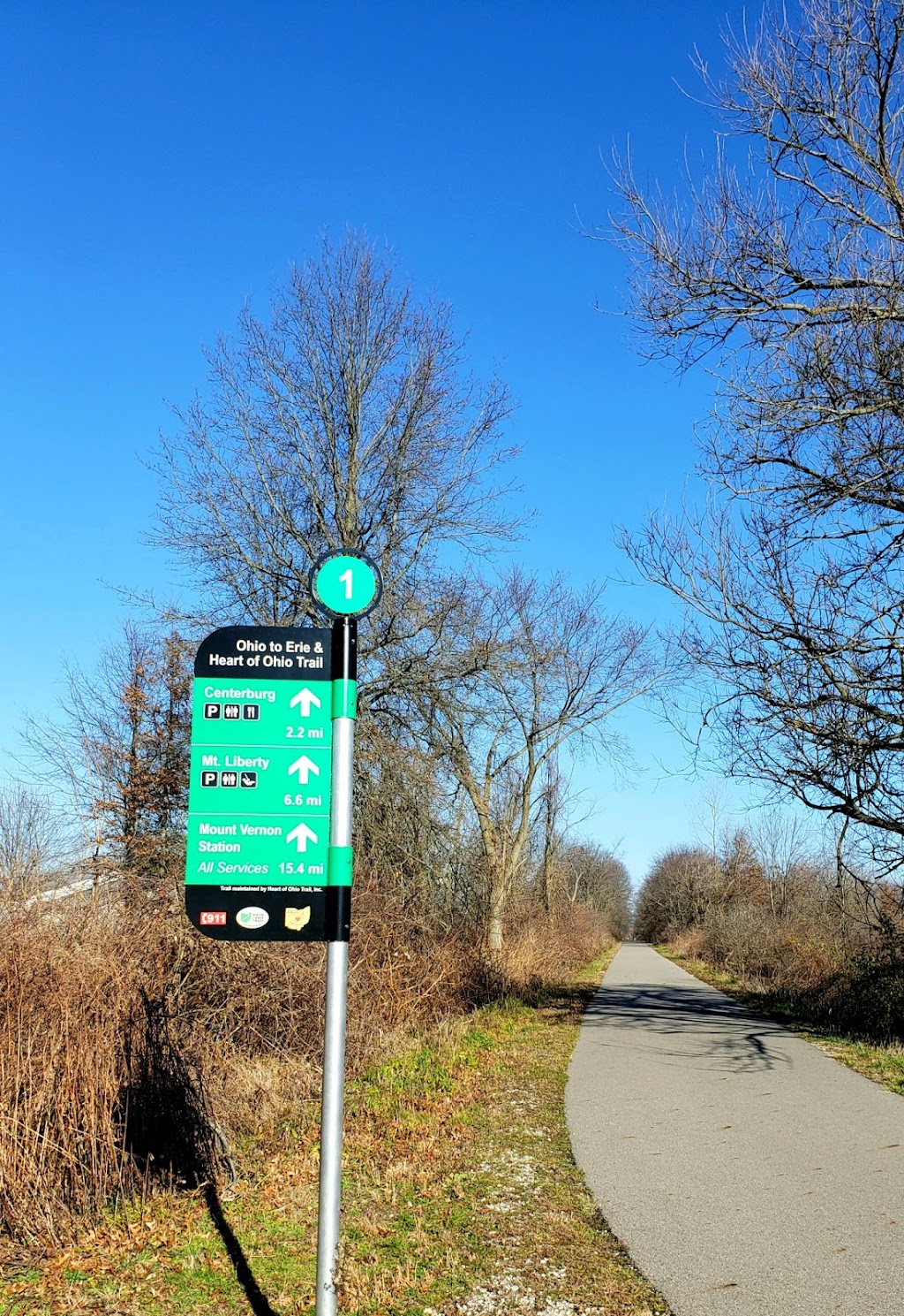 Huffman Rd Heart of Ohio Trail trailhead | 16999 Township Hwy 104, Centerburg, OH 43011, USA | Phone: (740) 392-7275