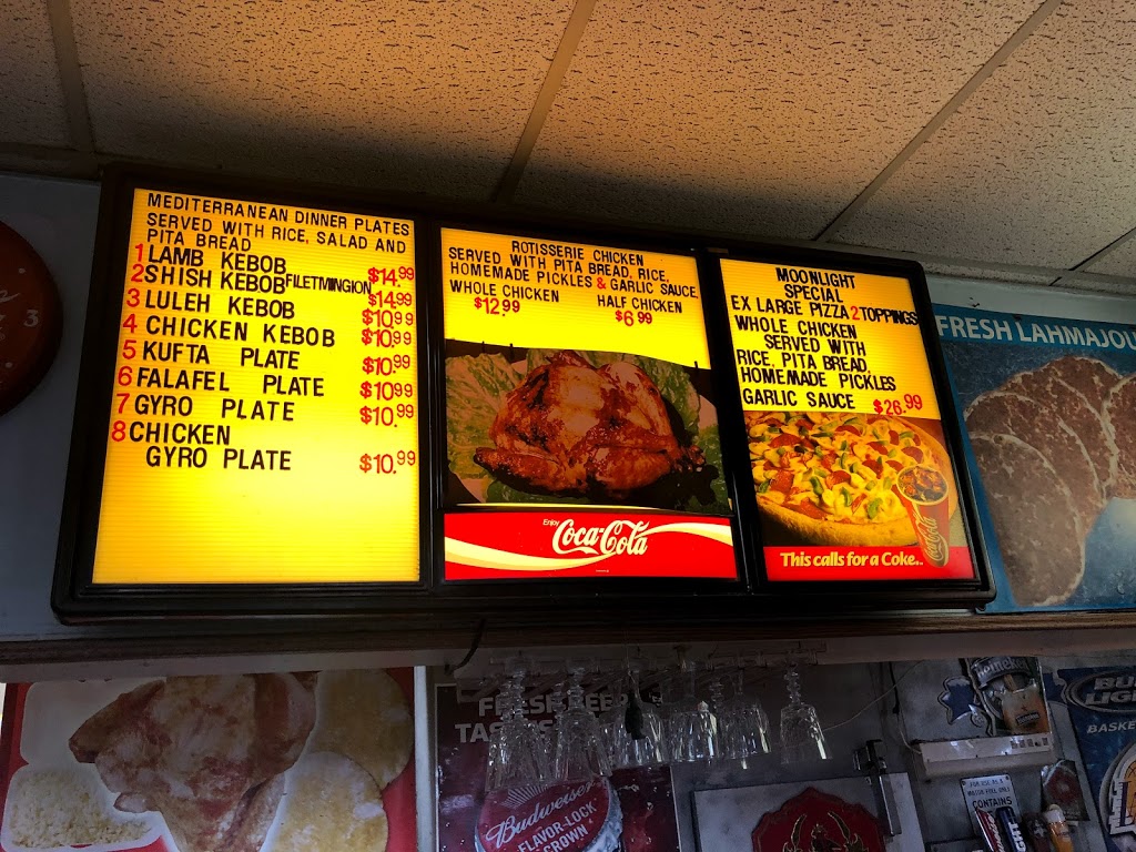 Moonlight Pizza & Chicken | 9895 Warner Ave, Fountain Valley, CA 92708, USA | Phone: (714) 963-4488