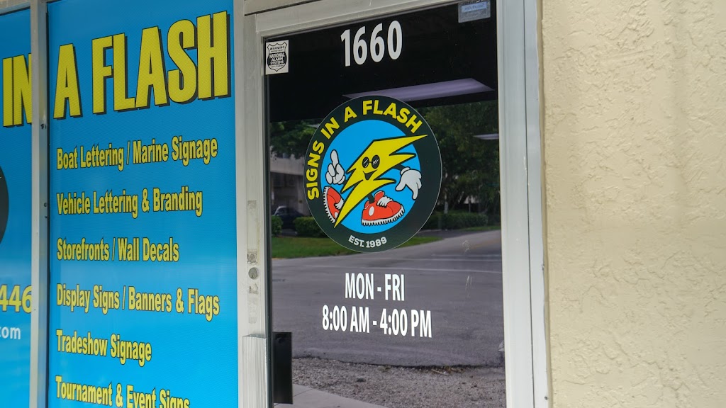 Signs in a Flash | 1660 SE 10th Ave, Fort Lauderdale, FL 33316, USA | Phone: (954) 764-7446