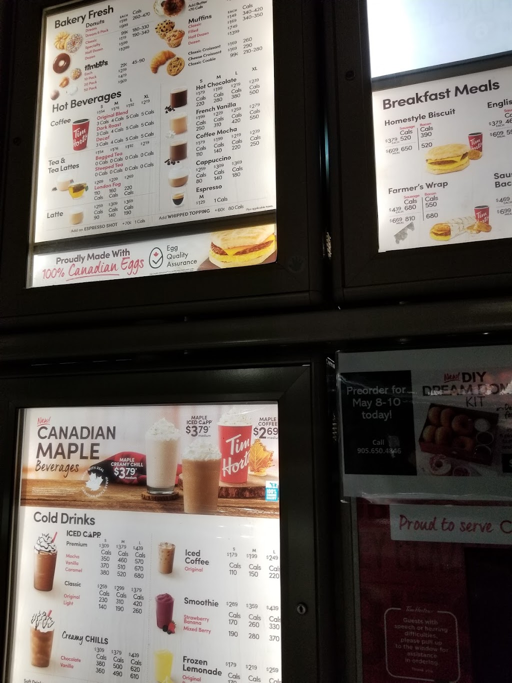 Tim Hortons | 170 Fourth Ave, St. Catharines, ON L2R 6P9, Canada | Phone: (905) 688-3080