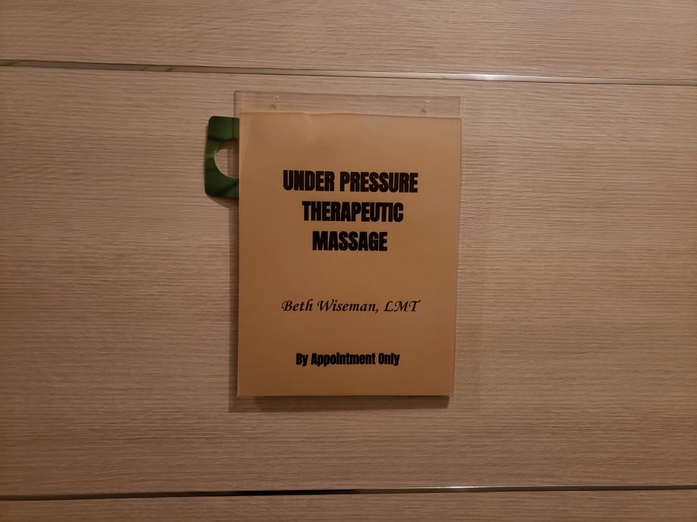 Under Pressure Therapeutic Massage LLC | 6379 Central College Rd, New Albany, OH 43054, USA | Phone: (740) 281-8521