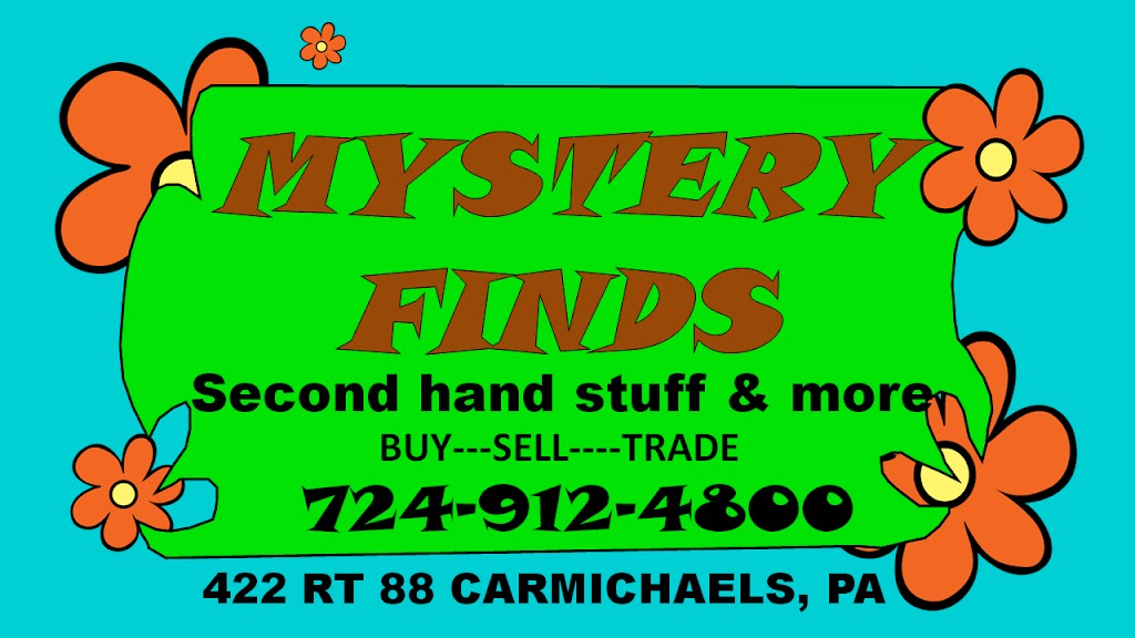 Mystery Finds | 422 PA-88, Carmichaels, PA 15320, USA | Phone: (724) 912-4800