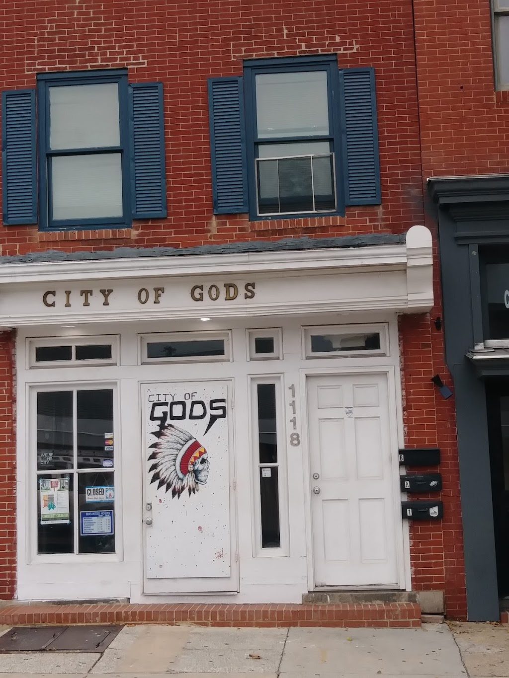 City Of Gods | 1118 Hollins St, Baltimore, MD 21223, USA | Phone: (410) 317-4888
