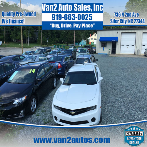 Van 2 Auto Sales Inc | 736 N 2nd Ave, Siler City, NC 27344, USA | Phone: (919) 663-0025