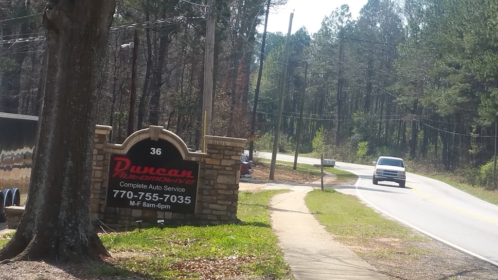 Duncan Automotive | 36 Belk Rd, Newnan, GA 30263, USA | Phone: (770) 755-7035