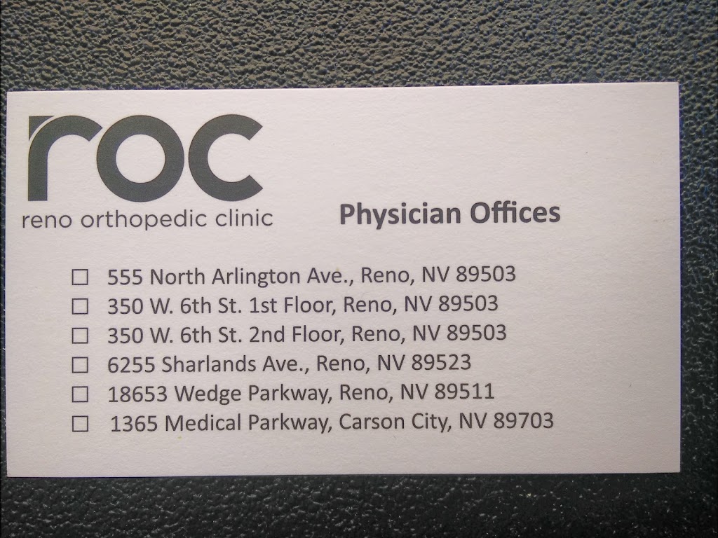 ROC | 1365 Medical Pkwy, Carson City, NV 89703, USA | Phone: (775) 786-3040