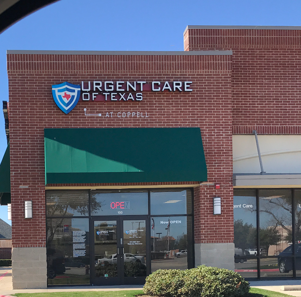 Urgent Care of Texas @ Coppell | 651 N Denton Tap Rd #100, Coppell, TX 75019, USA | Phone: (972) 899-1911