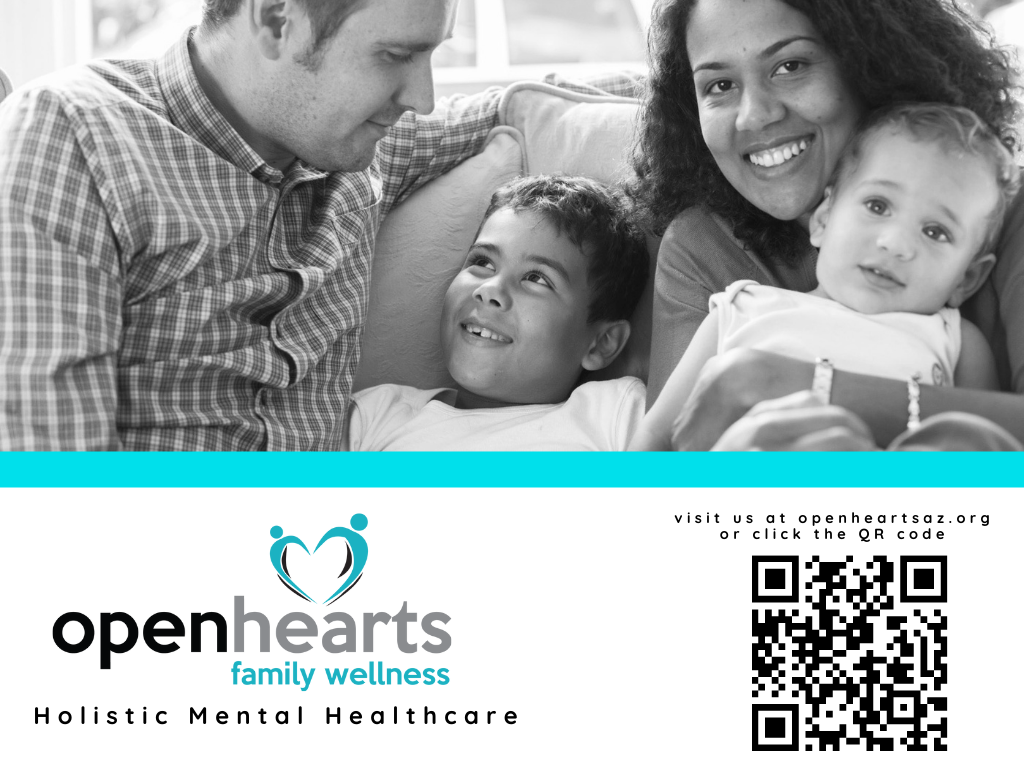 Open hearts Family Wellness - Phoenix | 4414 N 19th Ave, Phoenix, AZ 85015, USA | Phone: (602) 285-5550