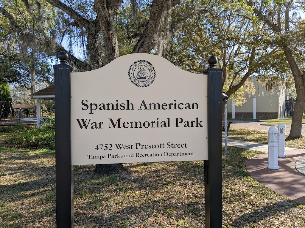 Spanish American War Memorial Park | 4752 W Prescott St, Tampa, FL 33611, USA | Phone: (813) 832-1234