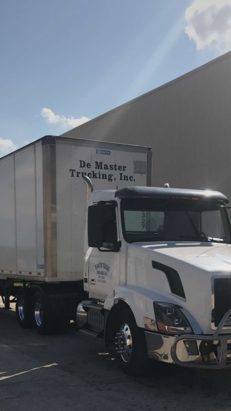 David De Master Trucking Inc | W2526 Co Rd K, Cedar Grove, WI 53013, USA | Phone: (920) 668-6924