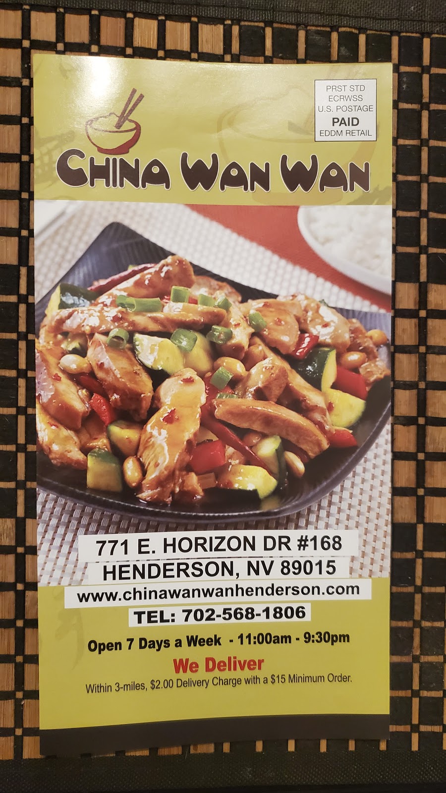 China Wan Wan | 771 E Horizon Dr #168, Henderson, NV 89015, USA | Phone: (702) 568-1806