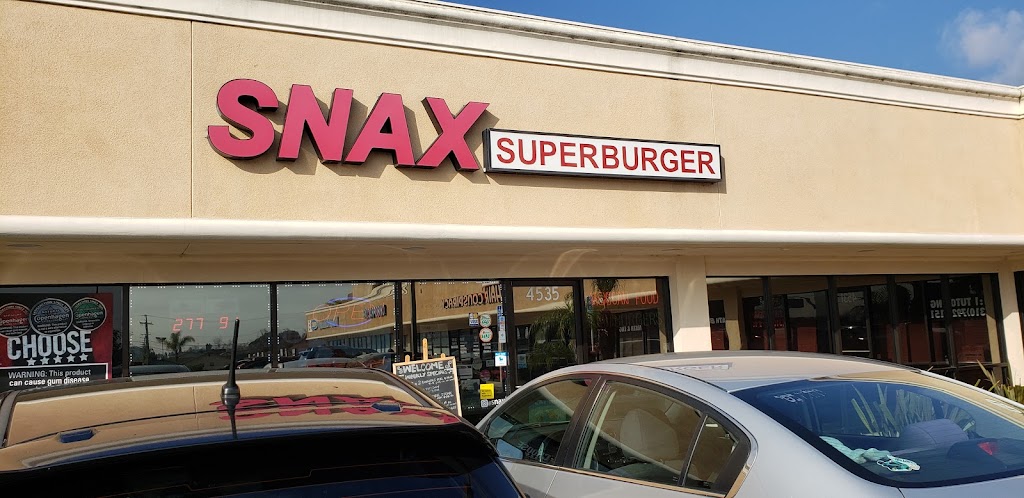 Snax Home of the Original Superburger | 4535 Sepulveda Blvd, Torrance, CA 90505, USA | Phone: (310) 316-6631