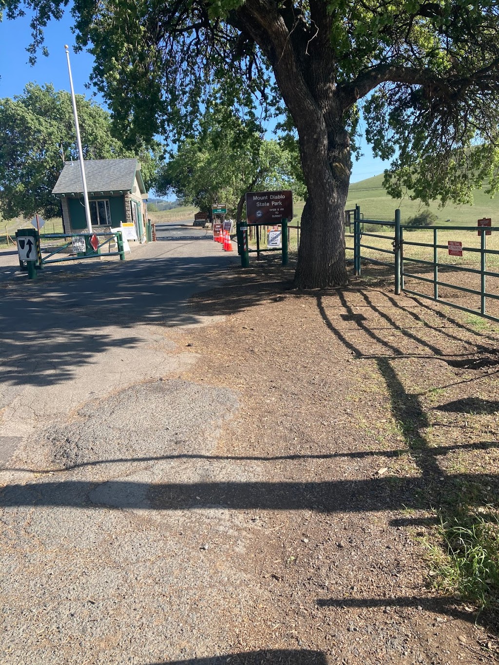 Mount Diablo State Park North Gate Entrance Station | 1300 N Gate Rd, Walnut Creek, CA 94598 | Phone: (925) 837-2525