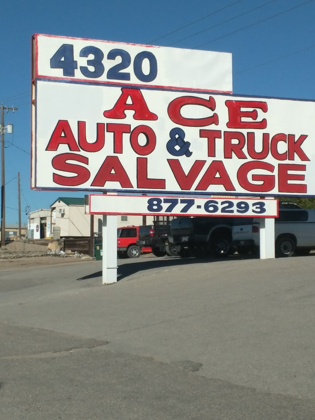 Ace Auto Parts | 4320 Broadway Blvd SE, Albuquerque, NM 87105, USA | Phone: (505) 877-6293
