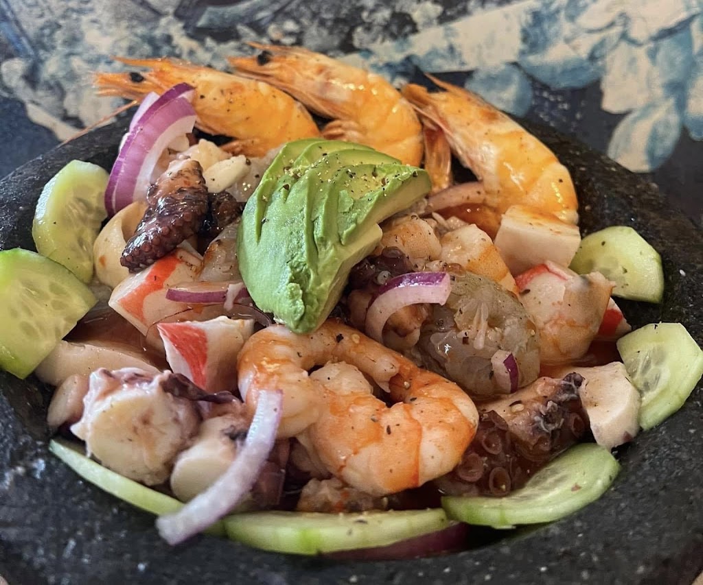 Mariscos El Muchacho Alegre | Red Food Truck in front of Costco, 11428 Sherman Way, North Hollywood, CA 91605, USA | Phone: (818) 450-9009