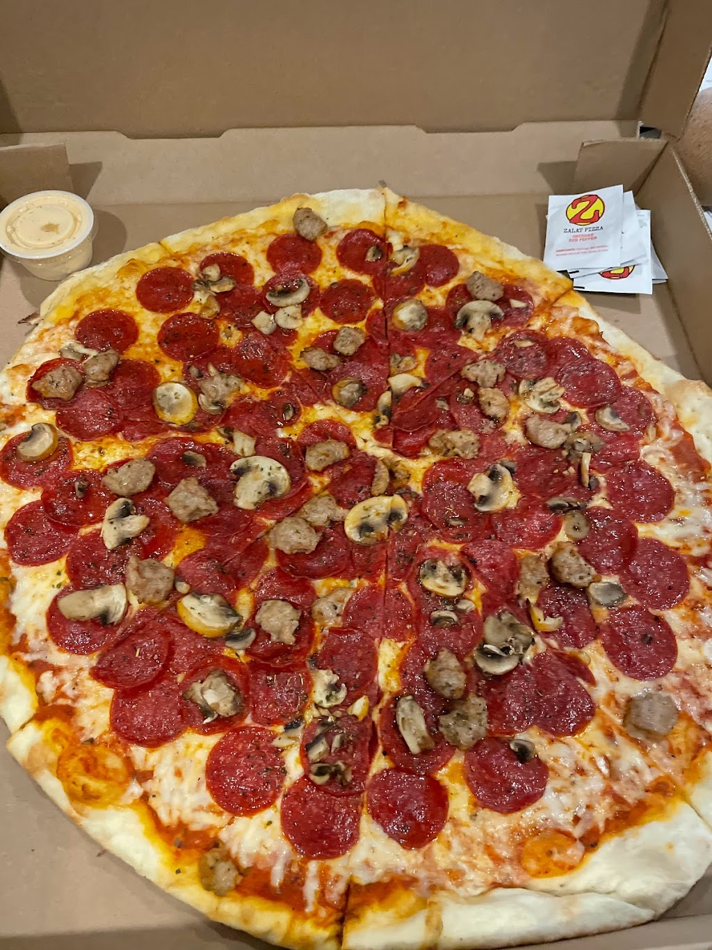 Zalat Pizza Long Prairie Flower Mound | 5801 Long Prairie Rd, Flower Mound, TX 75028, USA | Phone: (469) 539-0420