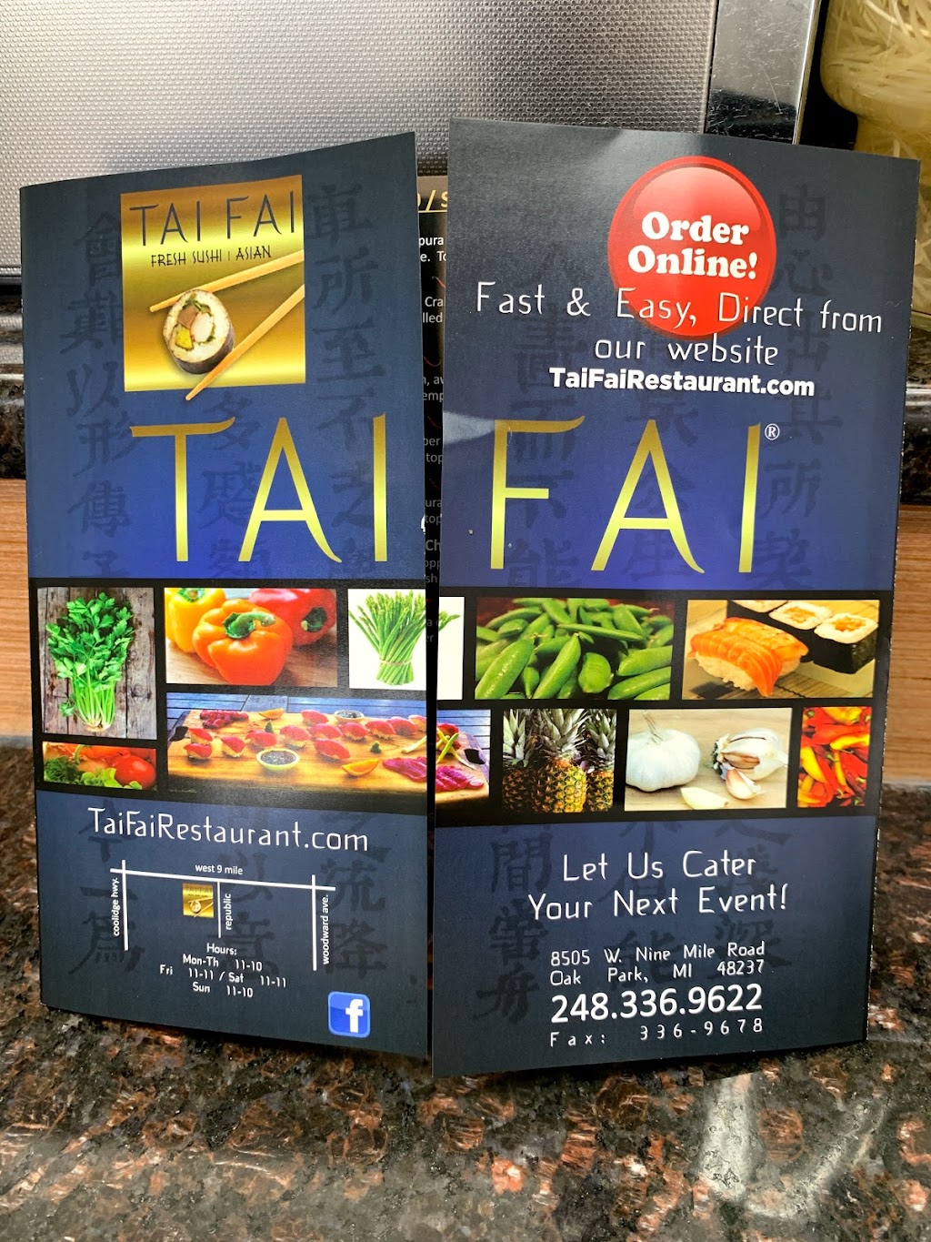 Tai Fai | 8505 W Nine Mile Rd, Oak Park, MI 48237, USA | Phone: (248) 336-9622